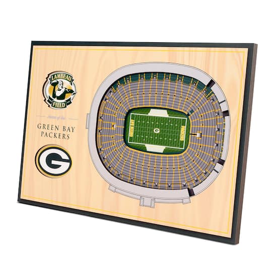 NFL 3D StadiumViews Desktop Display By Youthefan in Green Bay Packers | 12" x 8" x 0.375" | Michaels®